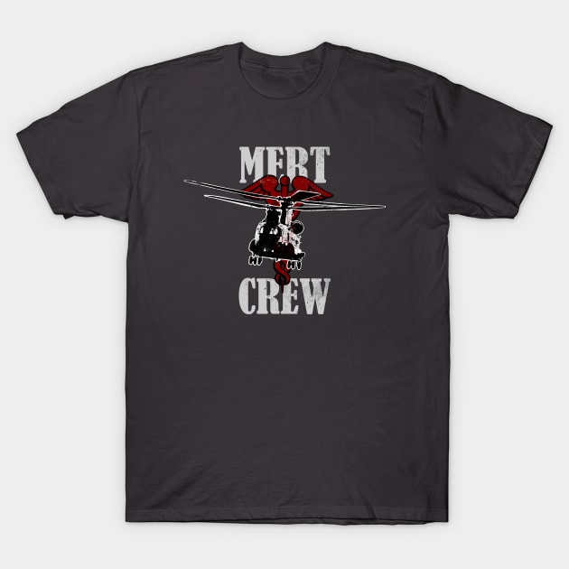 CH-47 Chinook Mert Crew (distressed) T-Shirt by TCP